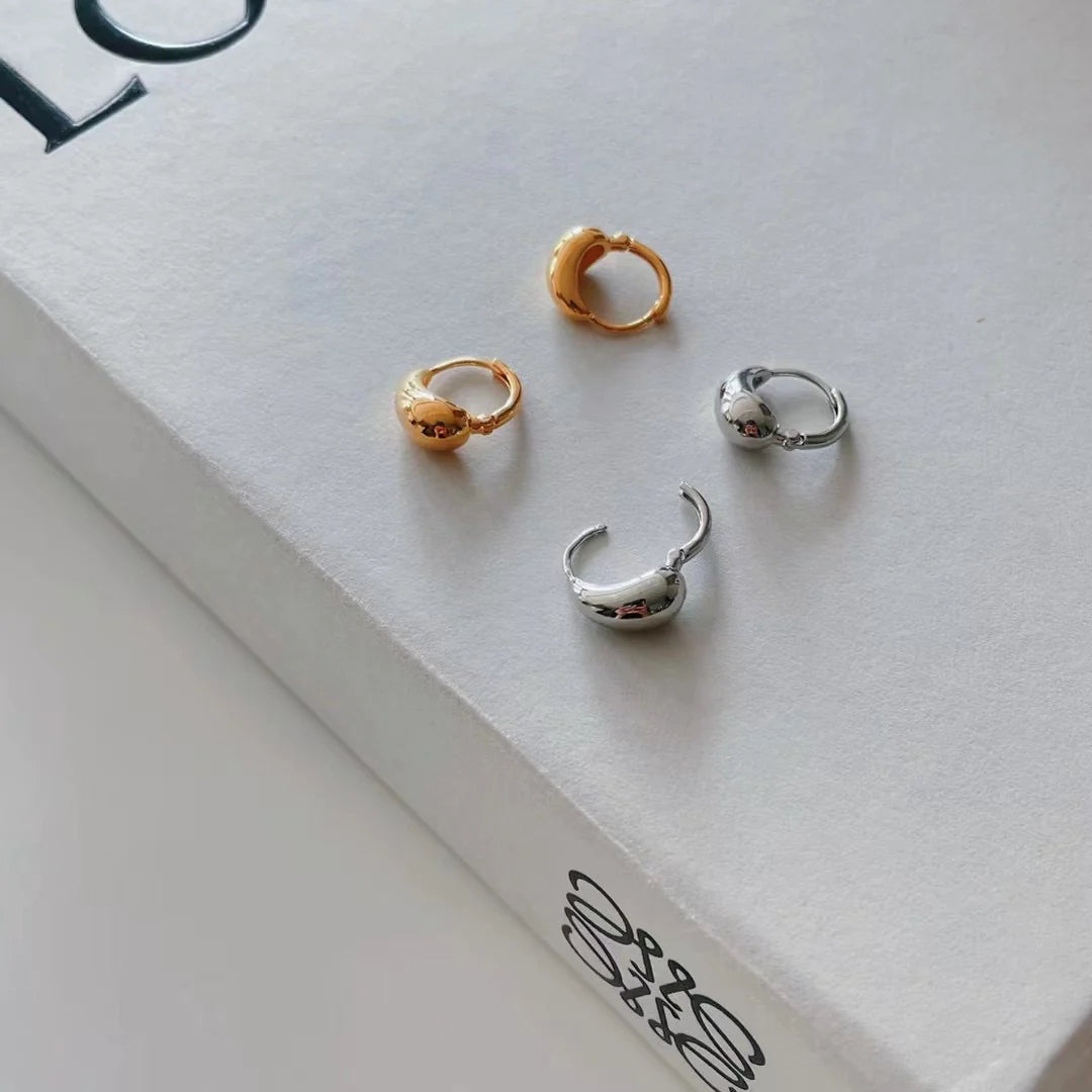 Bean Shape Earrings