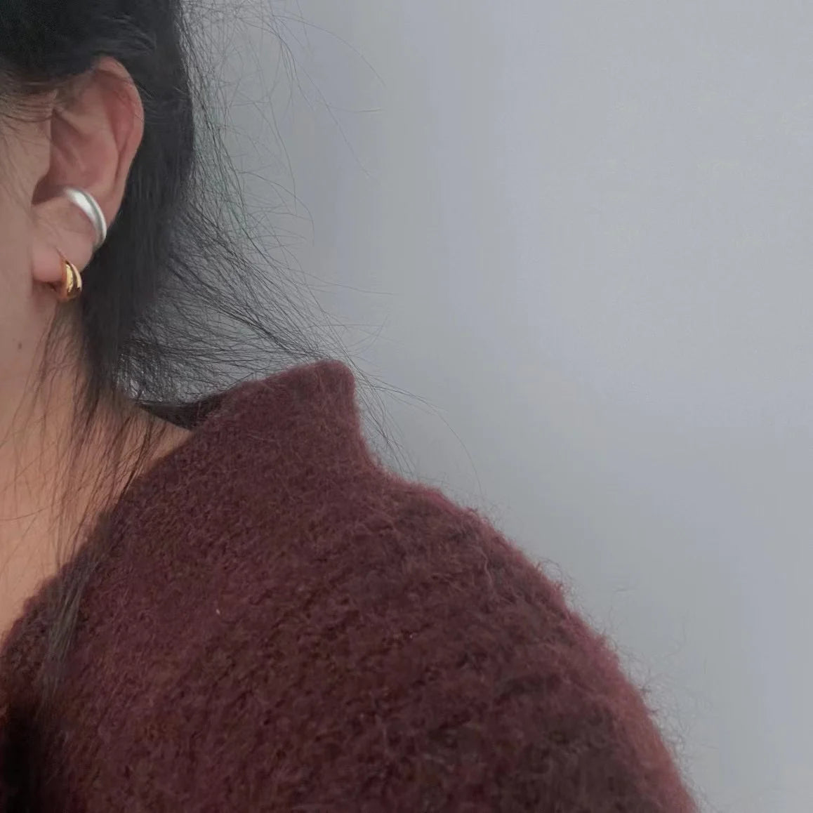 Bean Shape Earrings