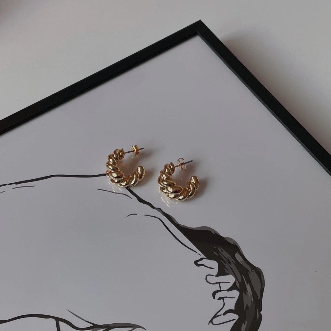 Croissant Earrings