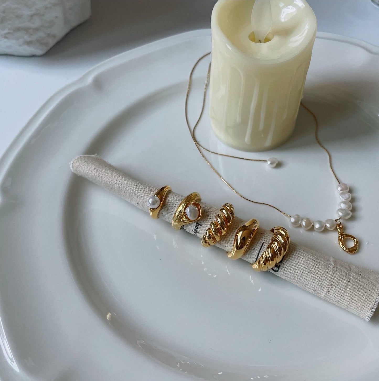 Bold Croissant Ring
