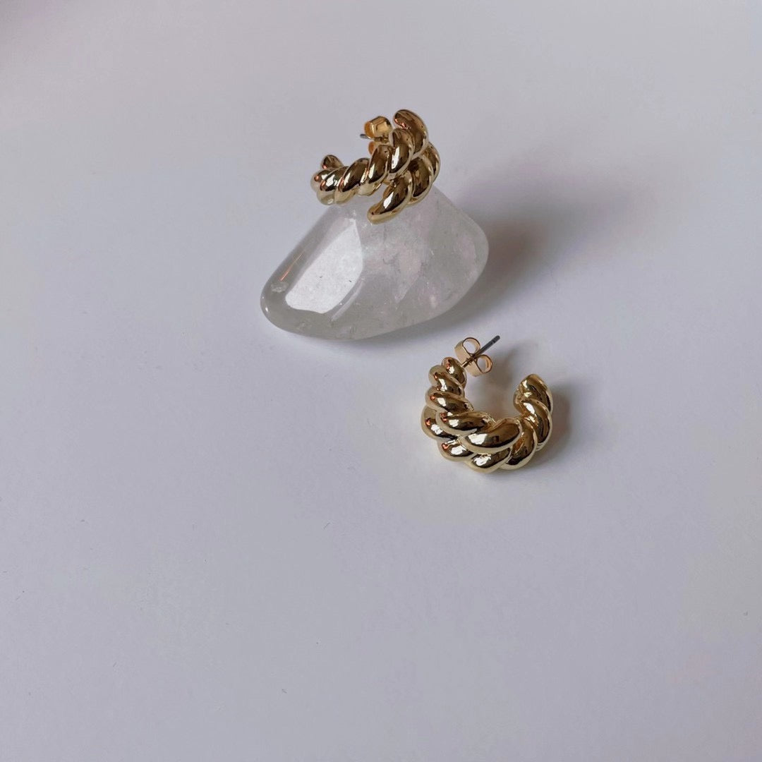 Croissant Earrings