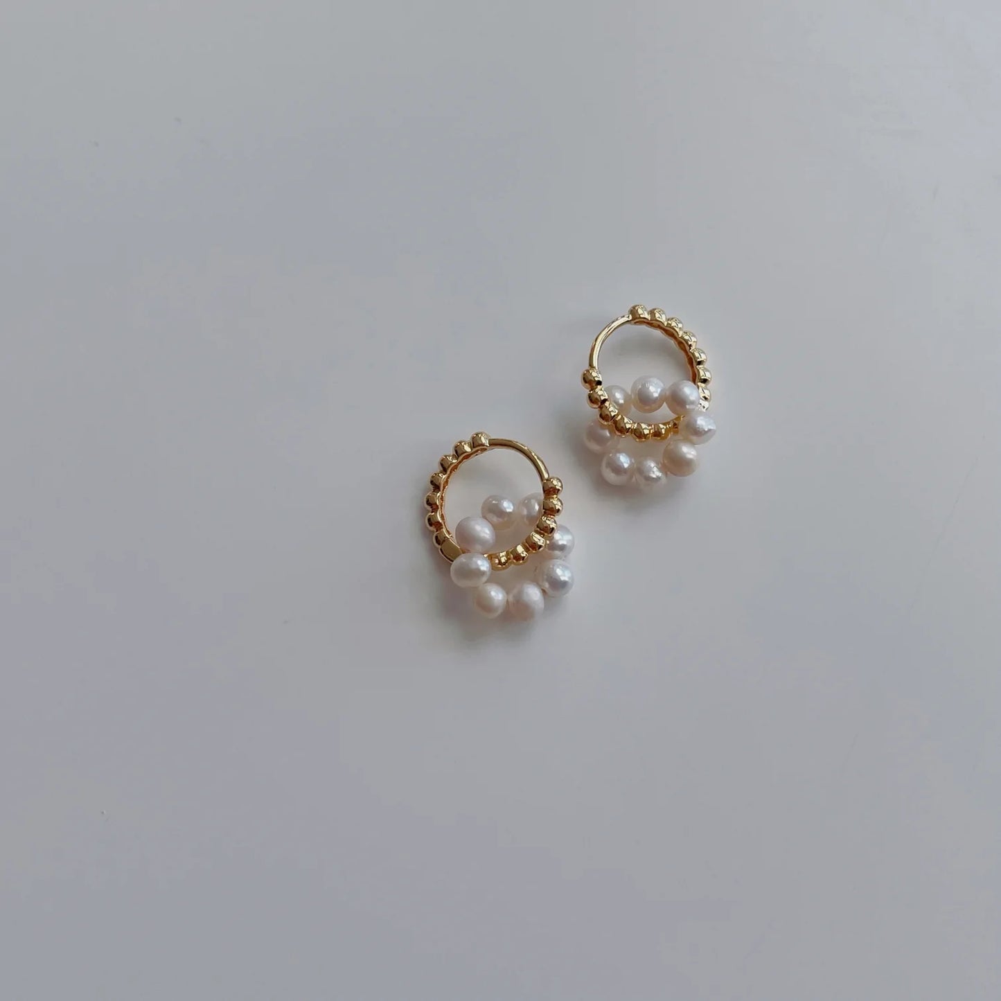 Pearl Loops Earrings