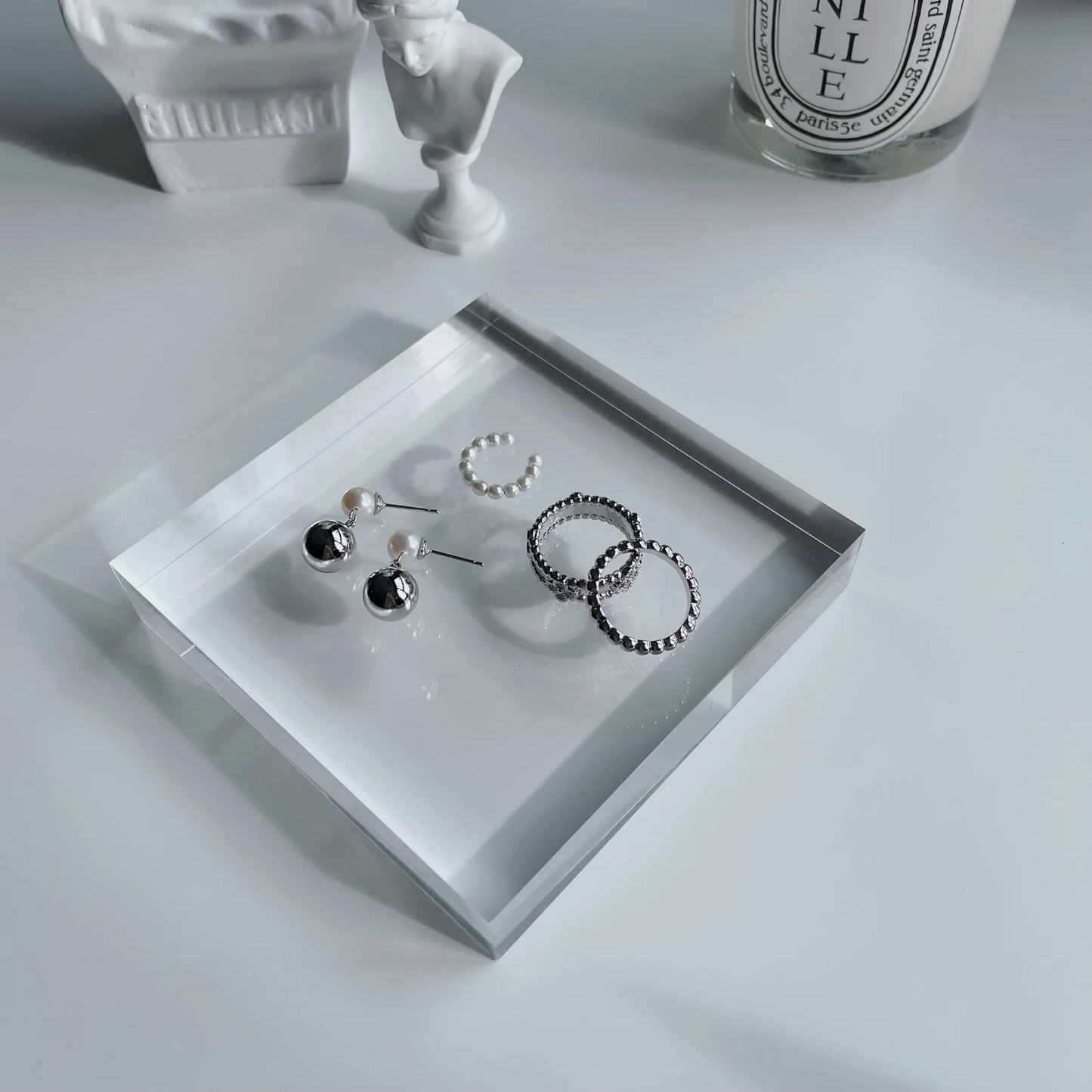 Pearl Ball Earrings
