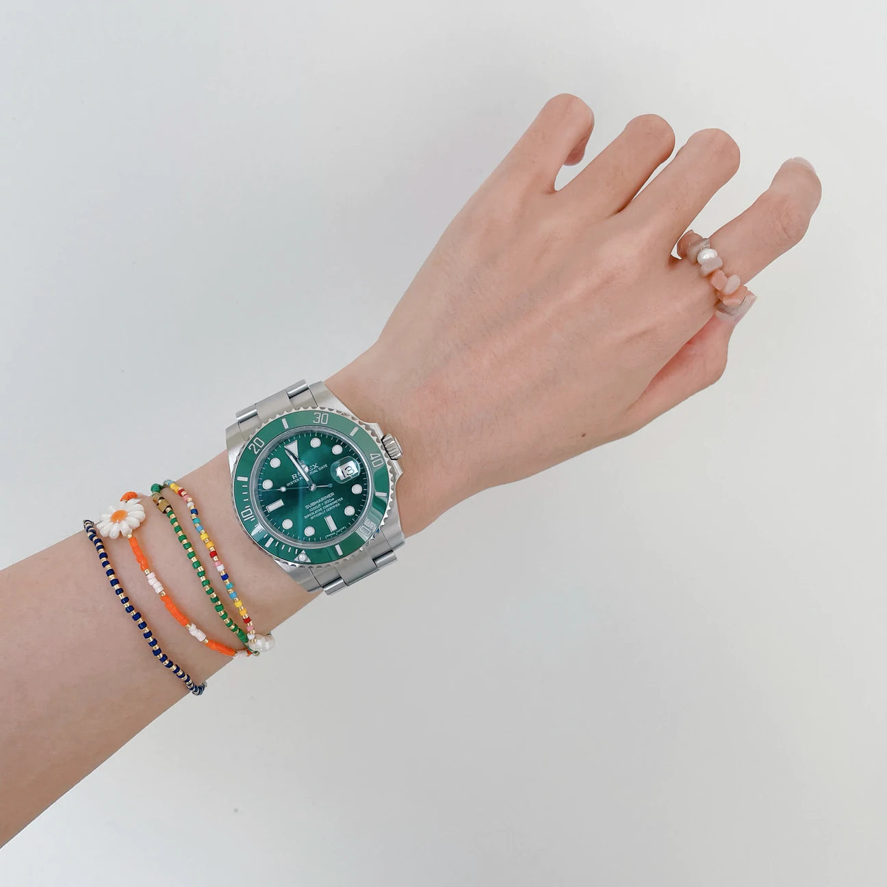 Beads Daisy Flower Bracelet