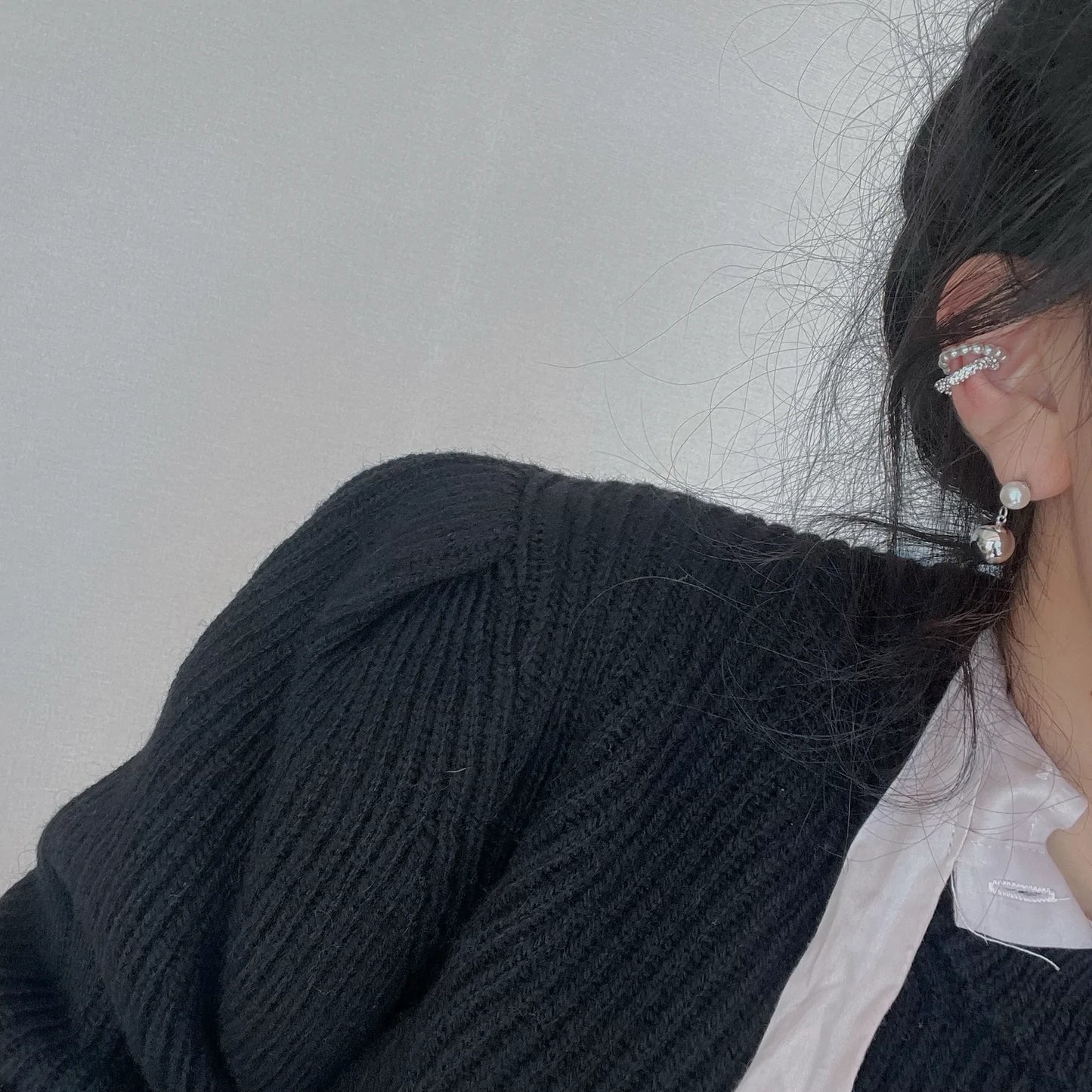 Pearl Ball Earrings