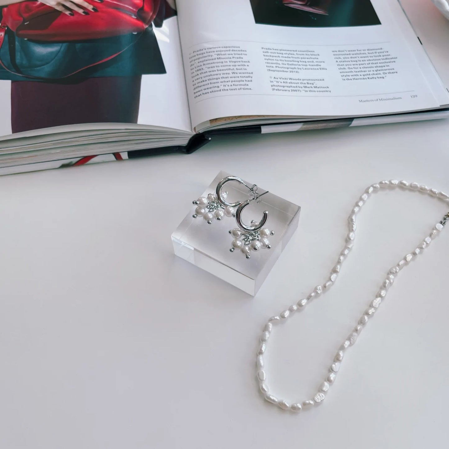 Pearly Earrings