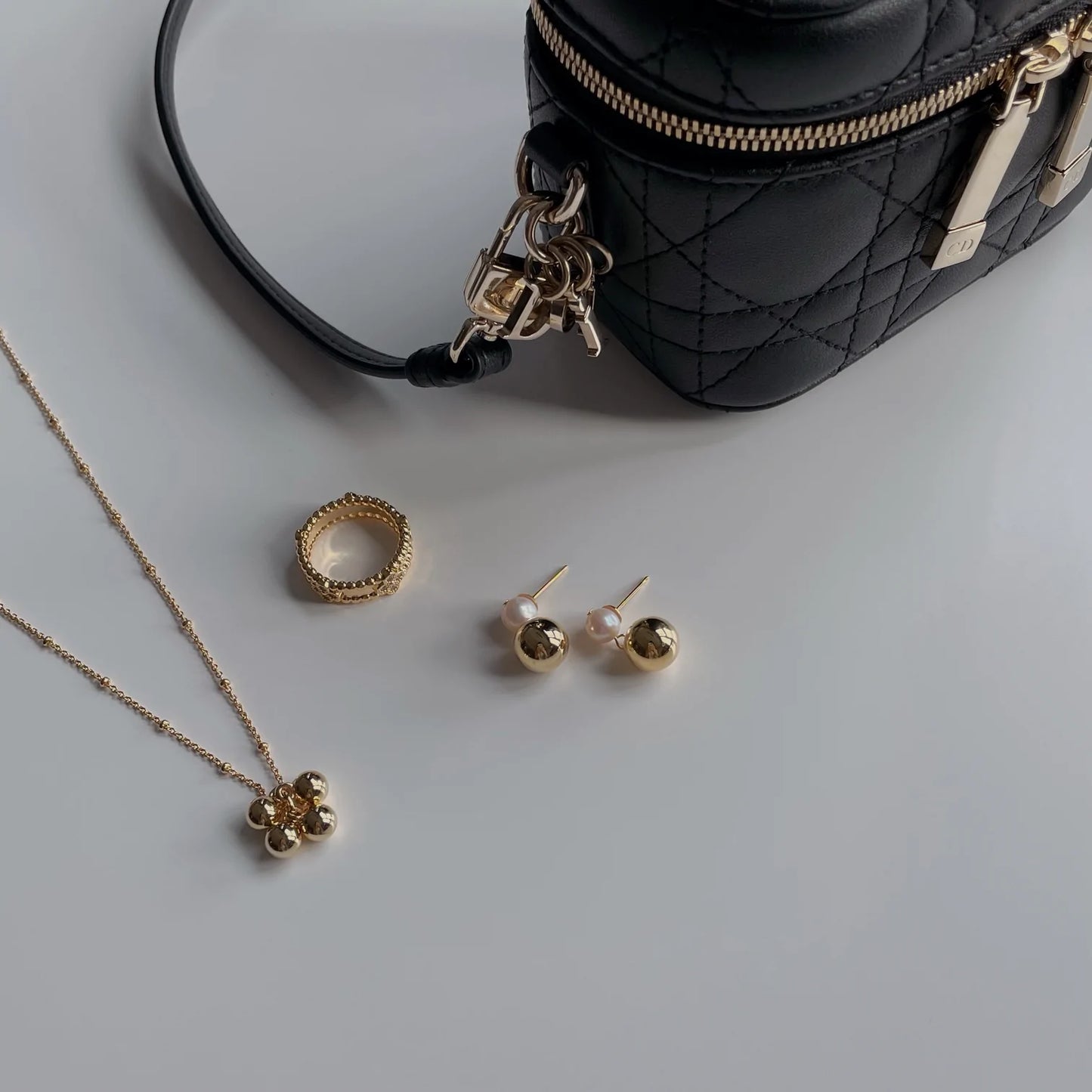 Pearl Ball Earrings