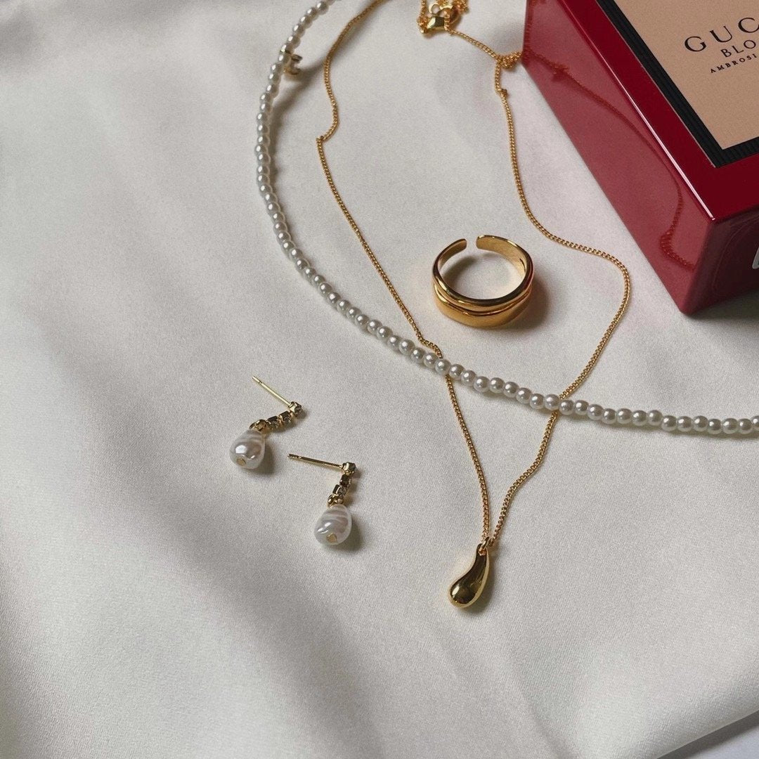 18K Gold Plated Necklace Pendant - O.chic Studio