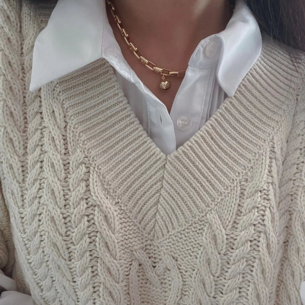 Golden Ball Necklace