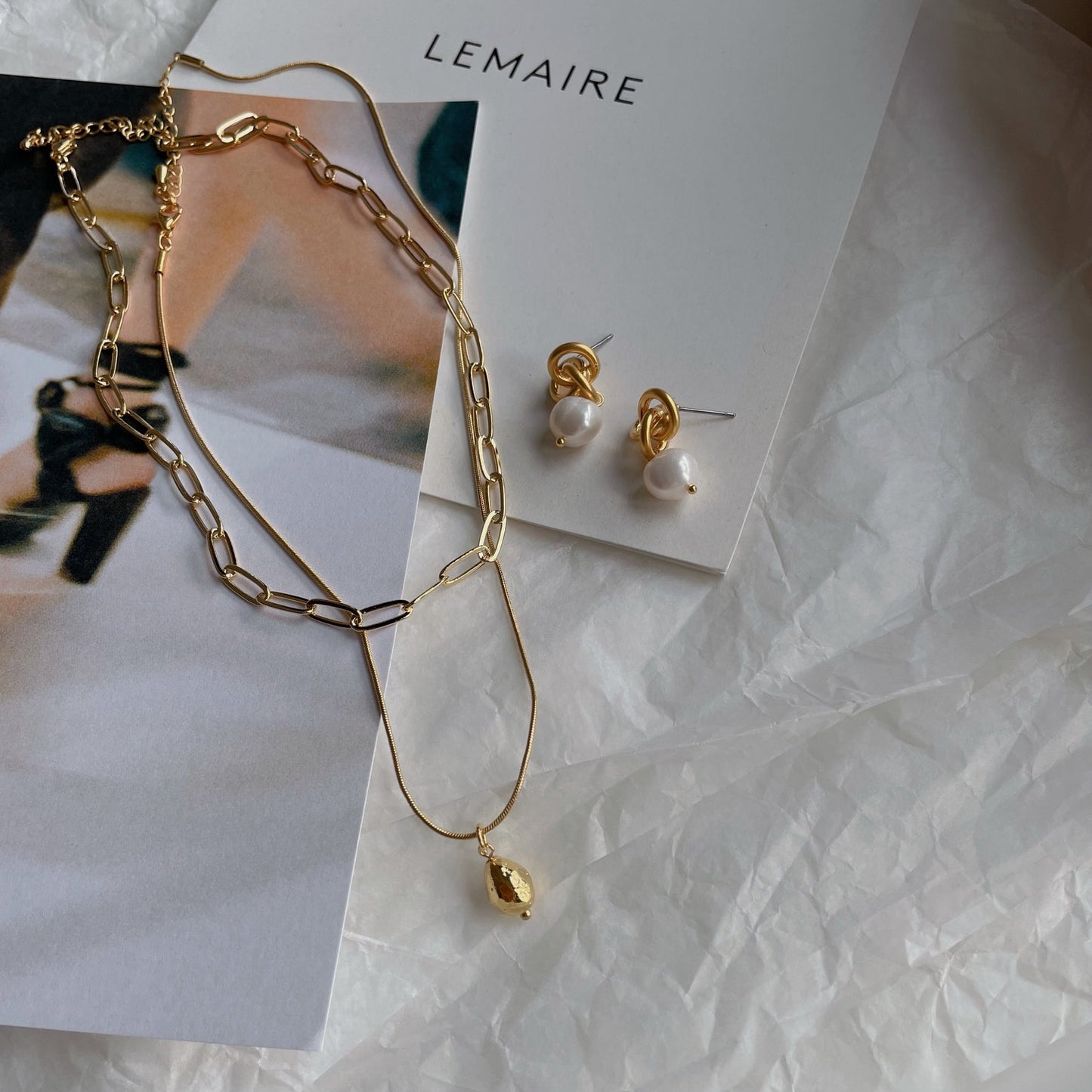 Natural Pearl Earrings