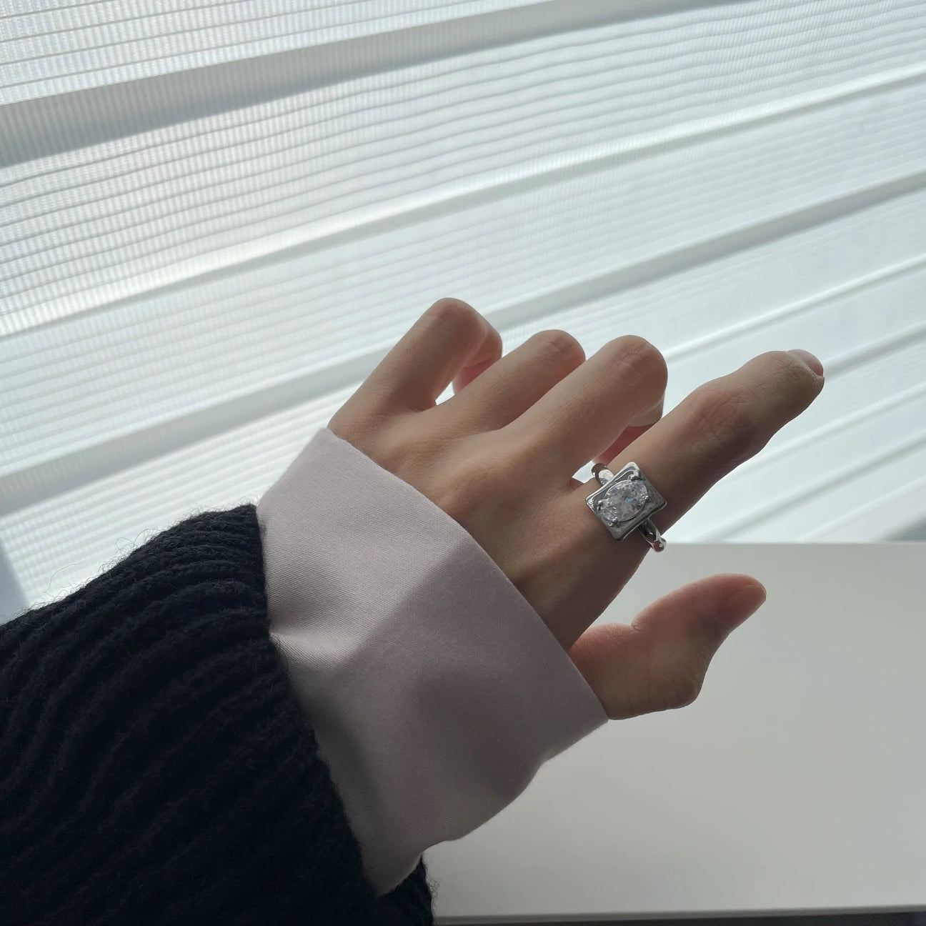 Zirconic 24K Gold Plated Ring