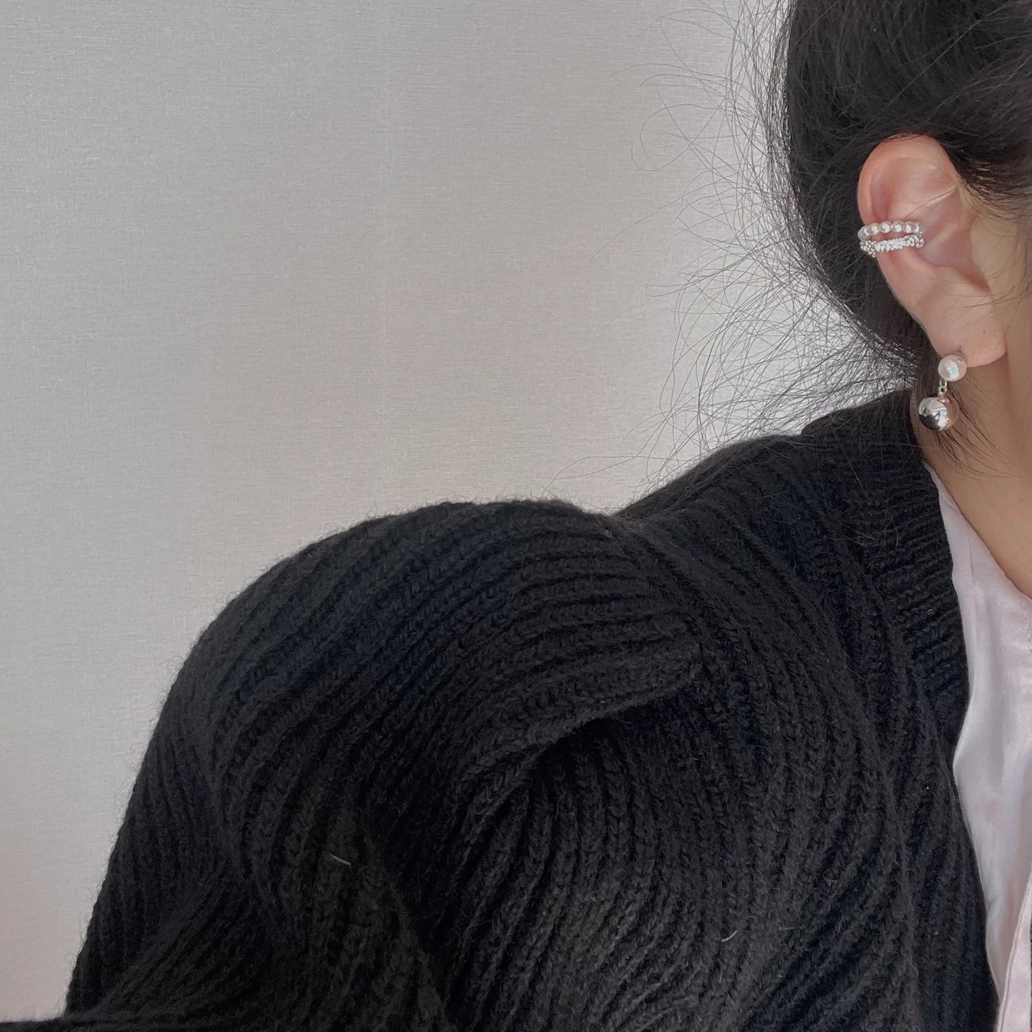 Pearl Ball Earrings