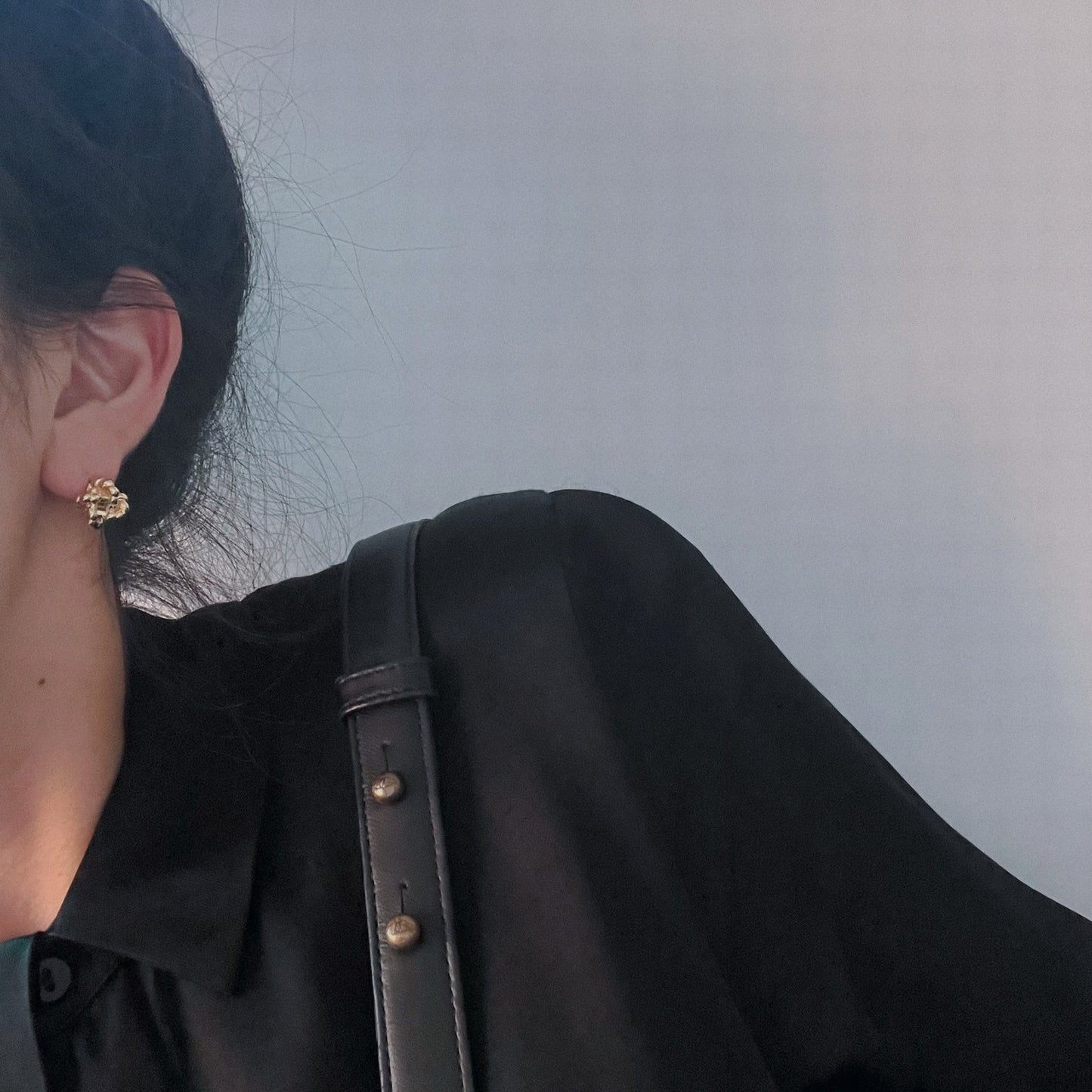 Twisted Heart Earrings (925 Silver)