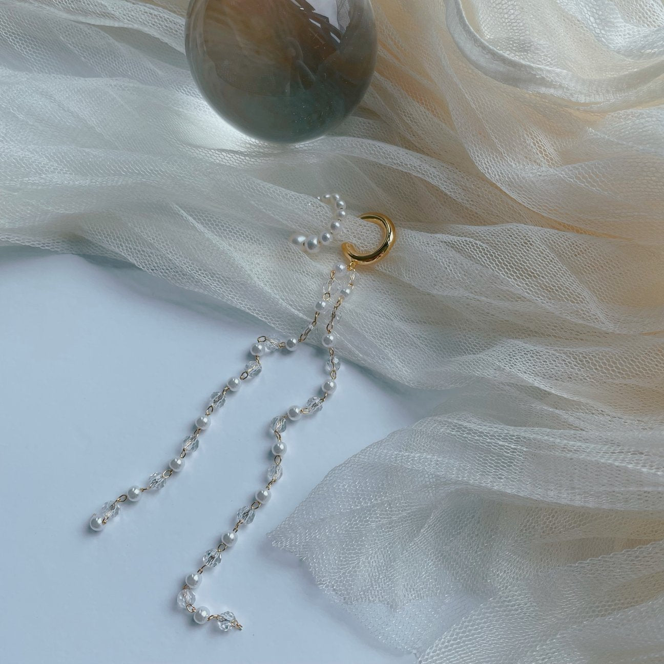Ear Cuff + Ear-stud Set