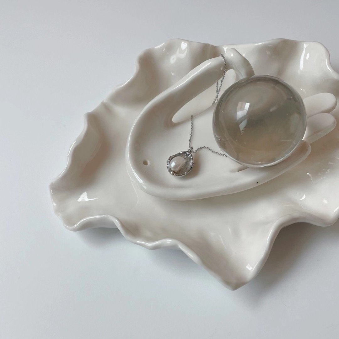 Fresh Water Pearl & 18K Gold Plated Necklace