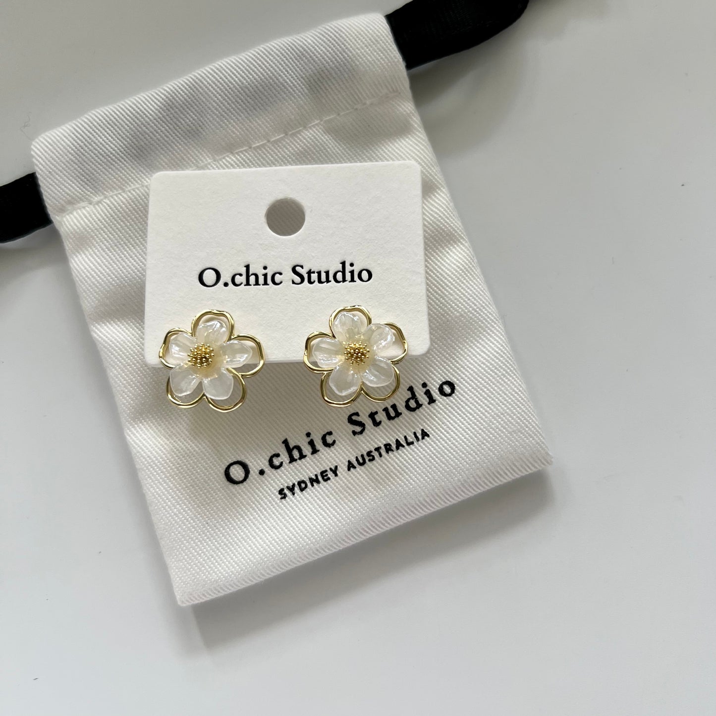 Flower Earrings (S925)