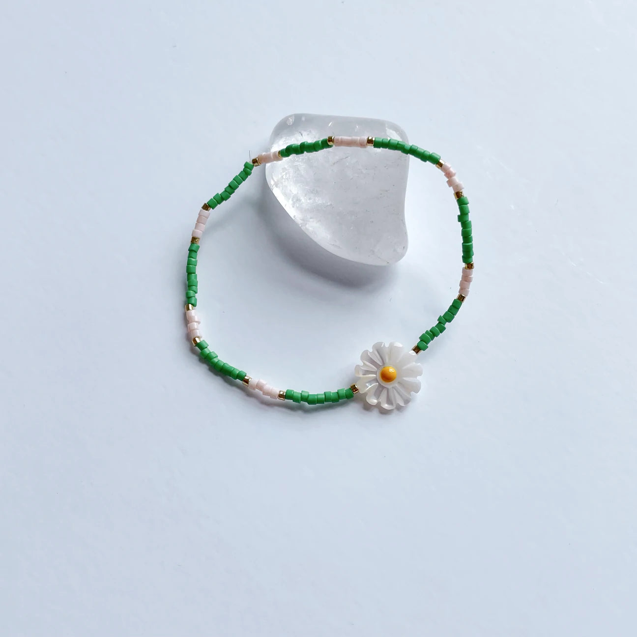 Beads Daisy Flower Bracelet
