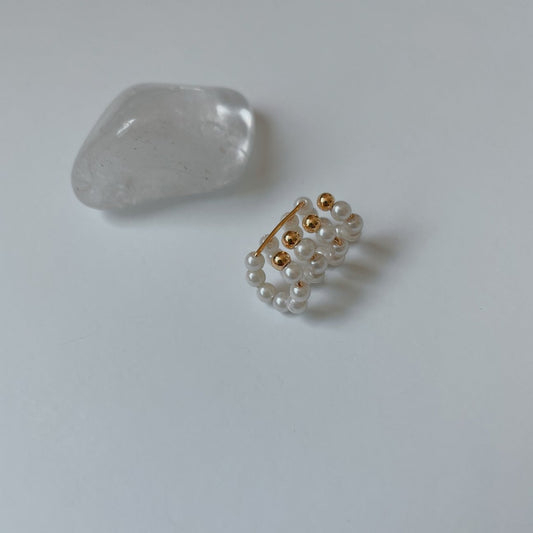 French Pearly Ear Cuff - O.chic Studio