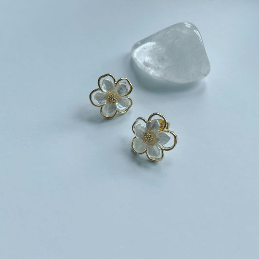 Flower Earrings (S925)