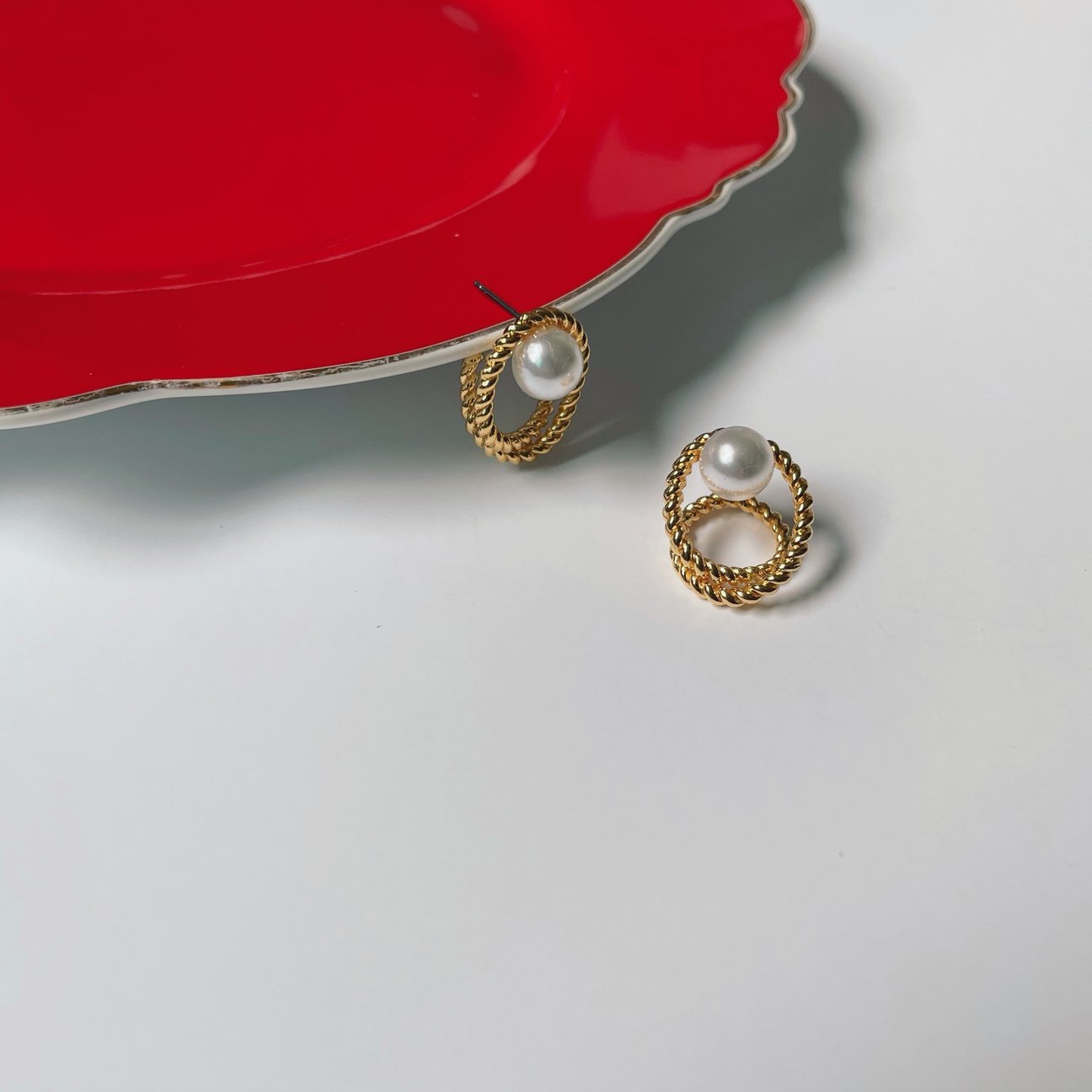 18K Gold Plated Earrings - O.chic Studio
