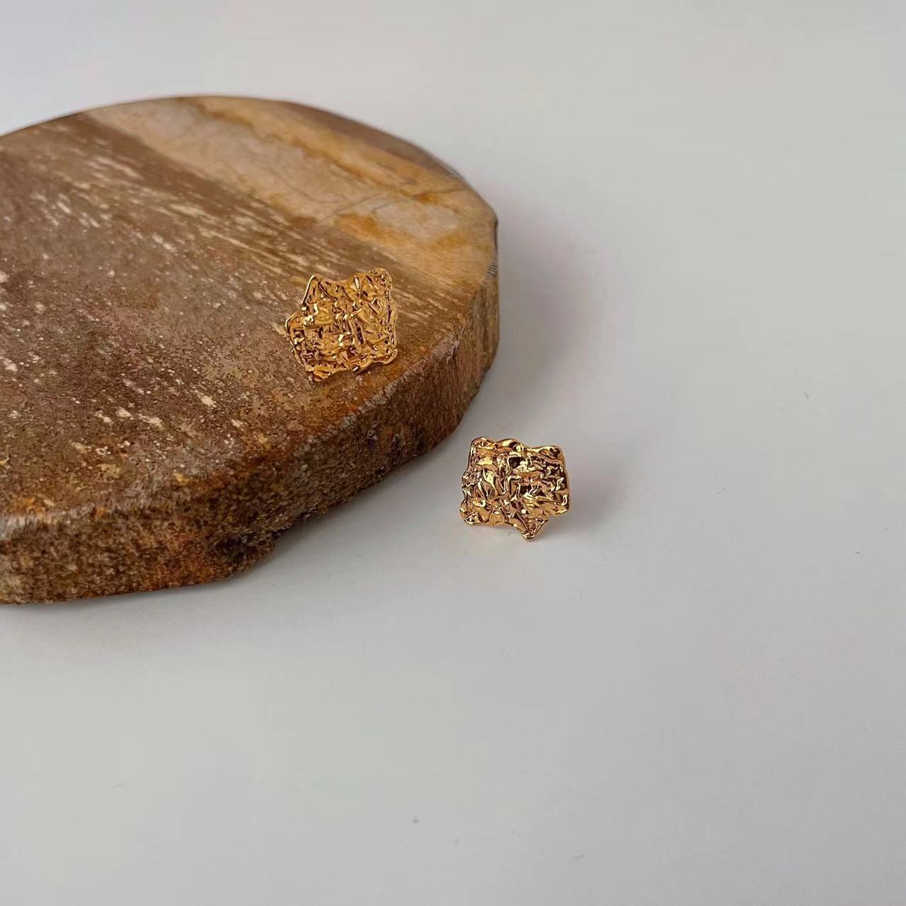 24K Gold Plated Ear Studs