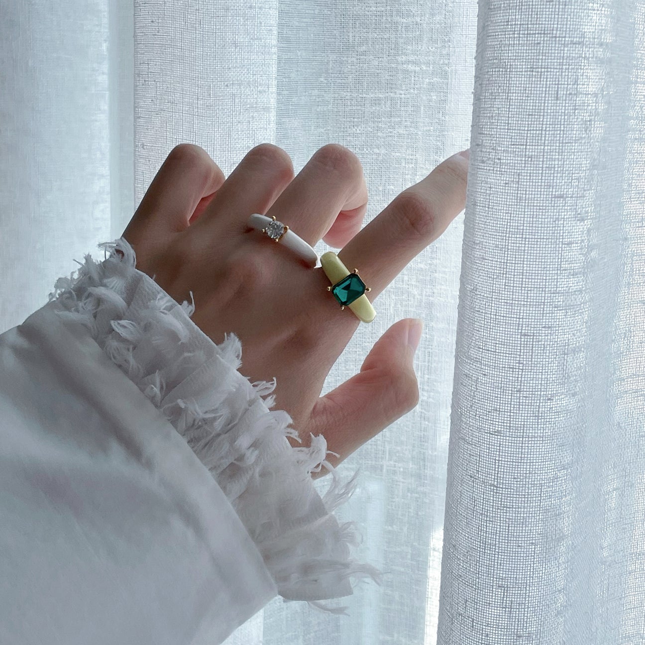 Vintage Chic Zircon Ring